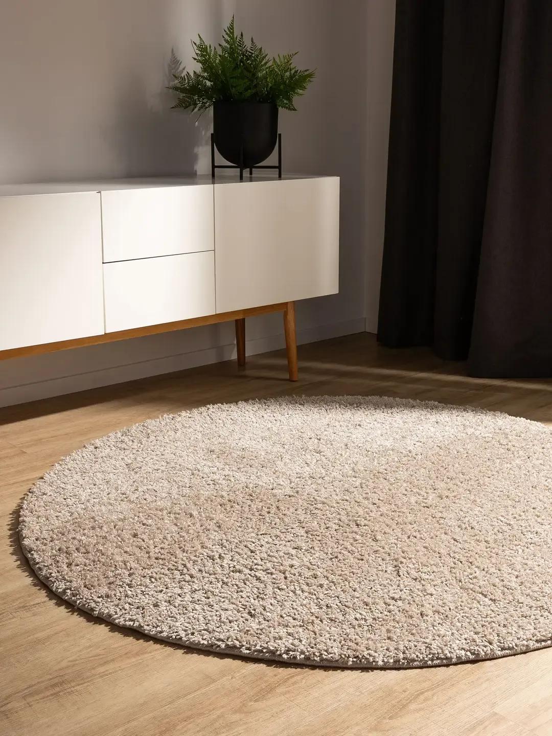 Washable Shaggy Rug Soho Beige