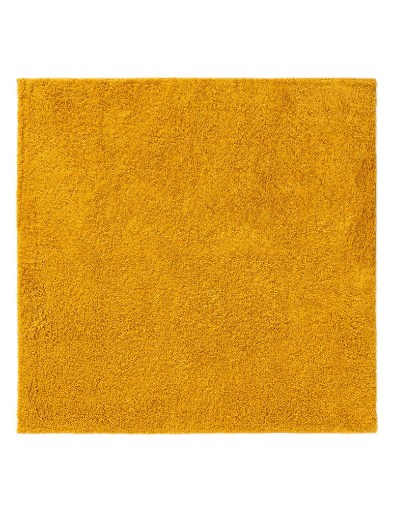 Alfombra Lavable de Pelo Largo Soho Amarilla