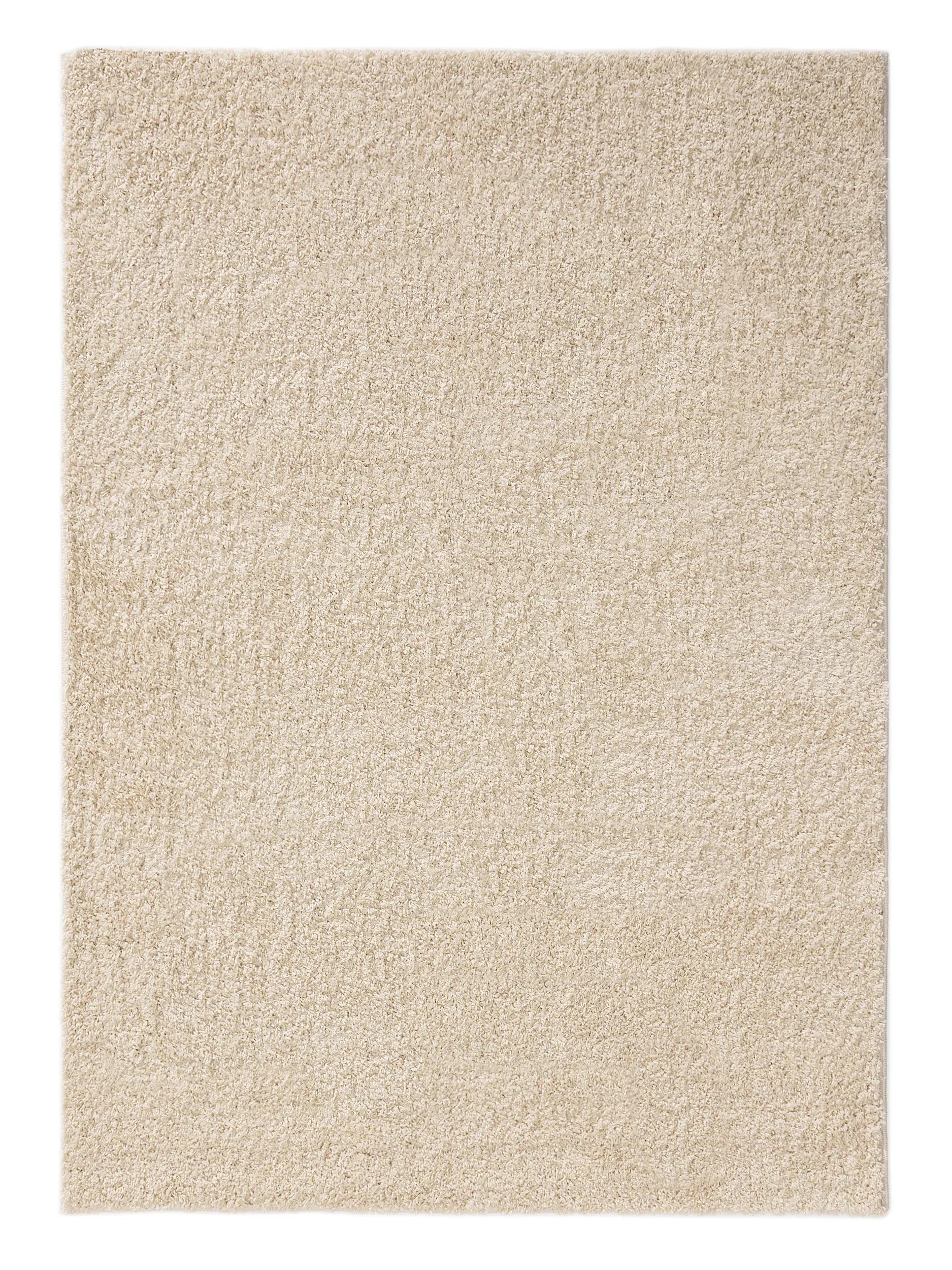 Washable Shaggy Rug Soho Cream