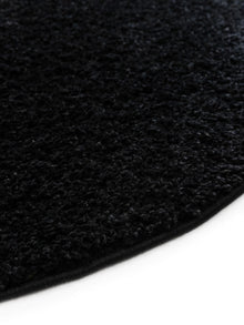Washable Shaggy Rug Soho Black