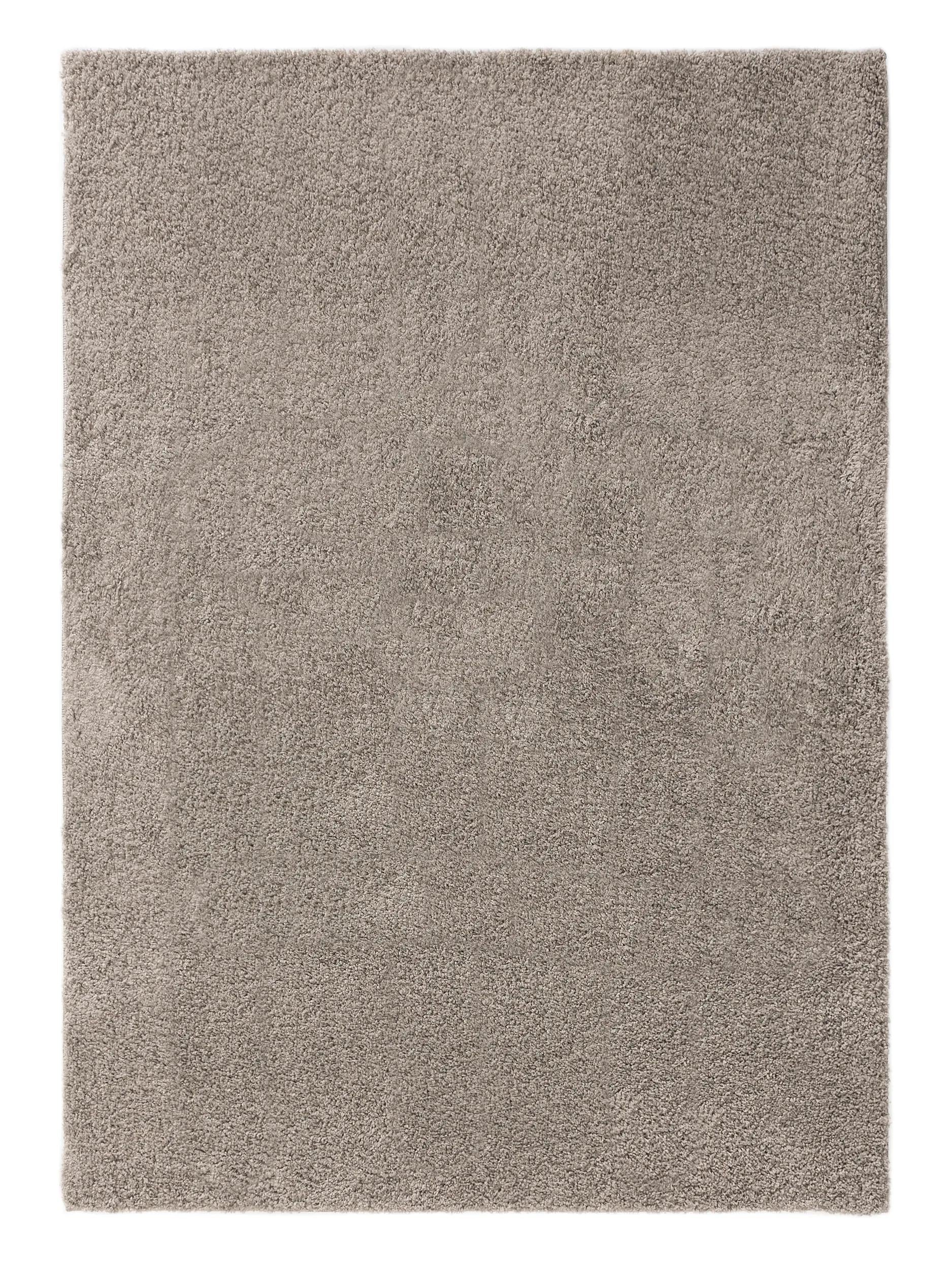 Washable Shaggy Rug Soho Light Grey