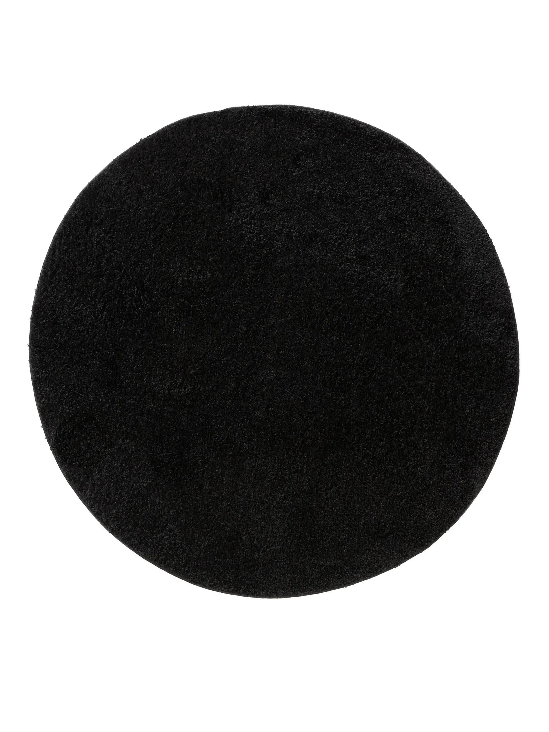 Washable Shaggy Rug Soho Black