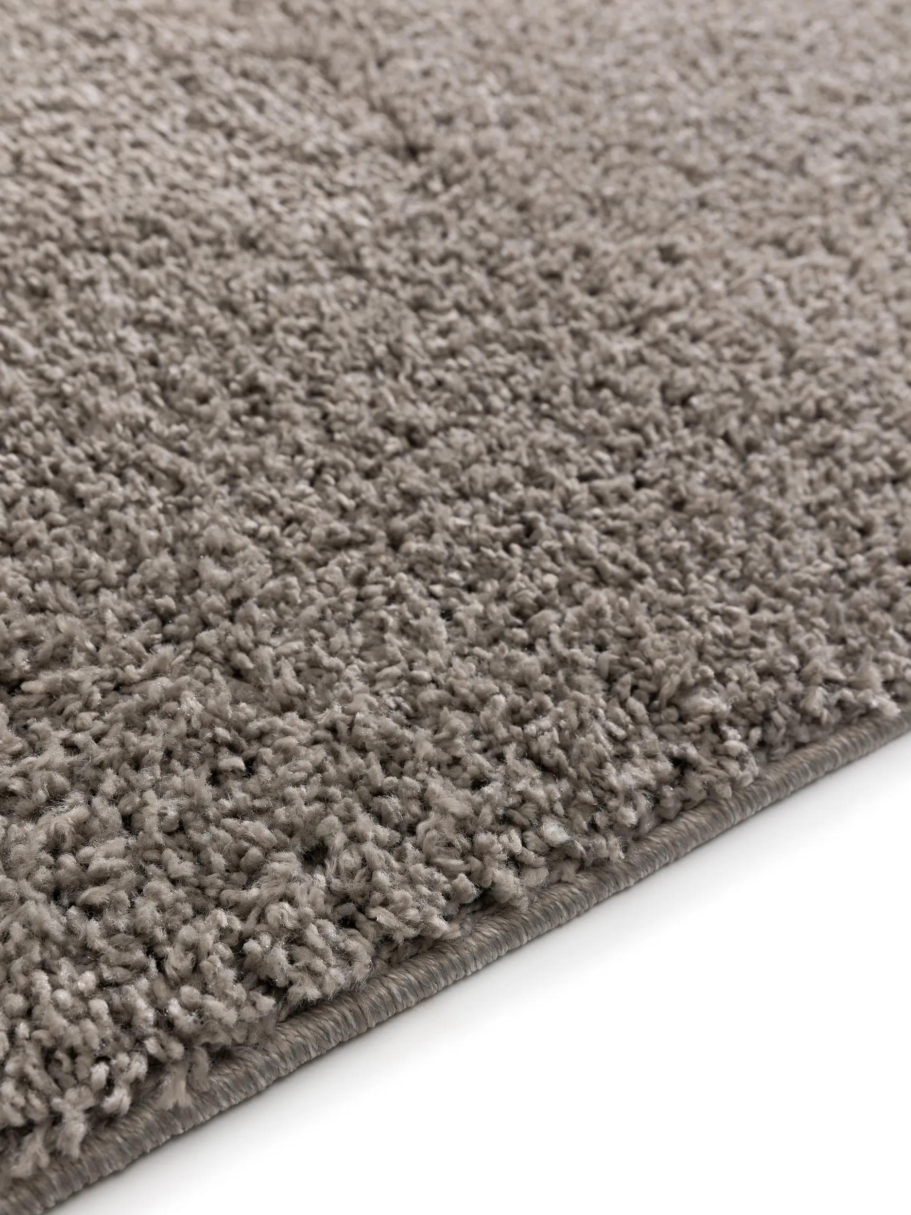 Washable Shaggy Rug Soho Light Grey