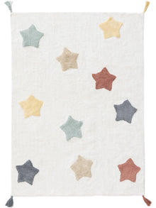 Washable Kid´s Rug Stars Multicolour