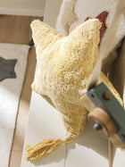 Coussin Étoiles Jaune
