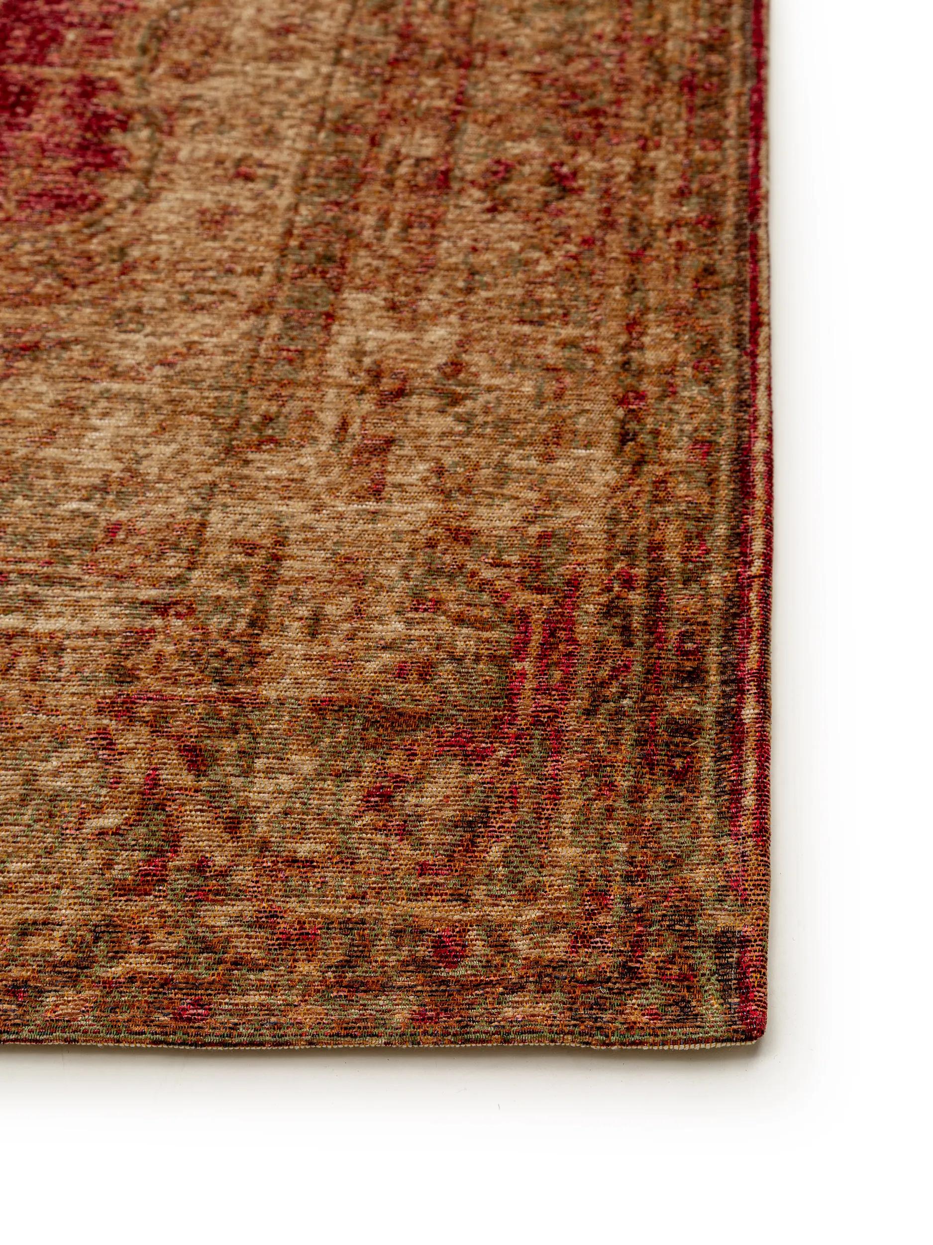 Flat Weave Rug Stay Beige/Red