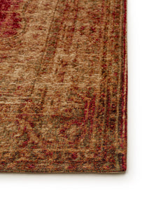 Flat Weave Rug Stay Beige/Red