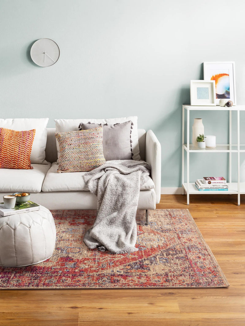 Flat Weave Rug Stay Multicolour