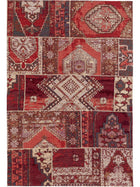 Flat Weave Rug Stay Red