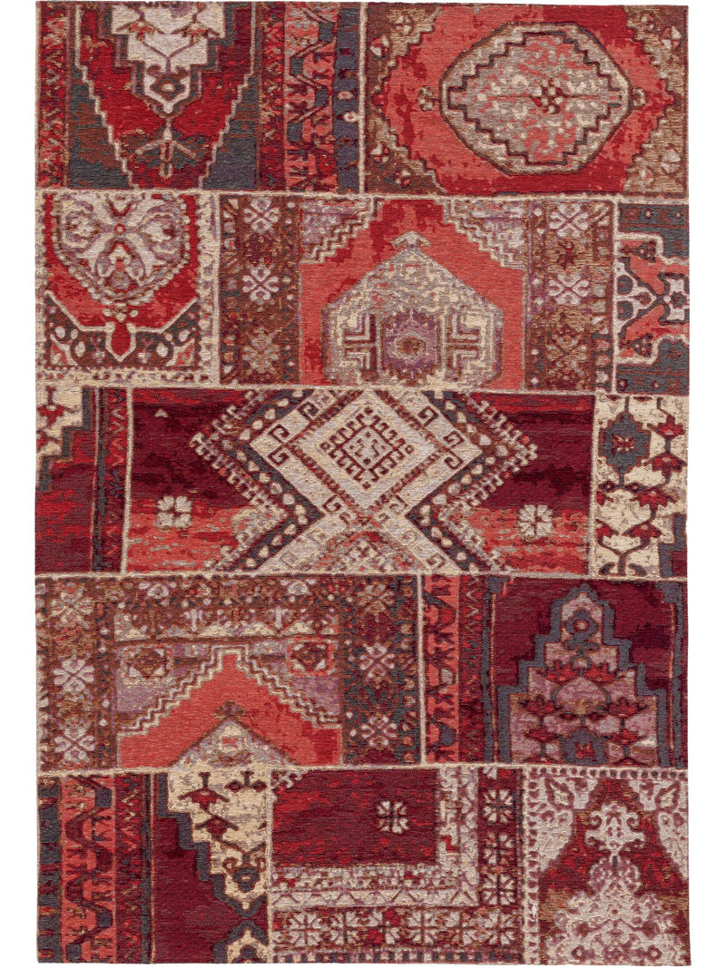 Flat Weave Rug Stay Red