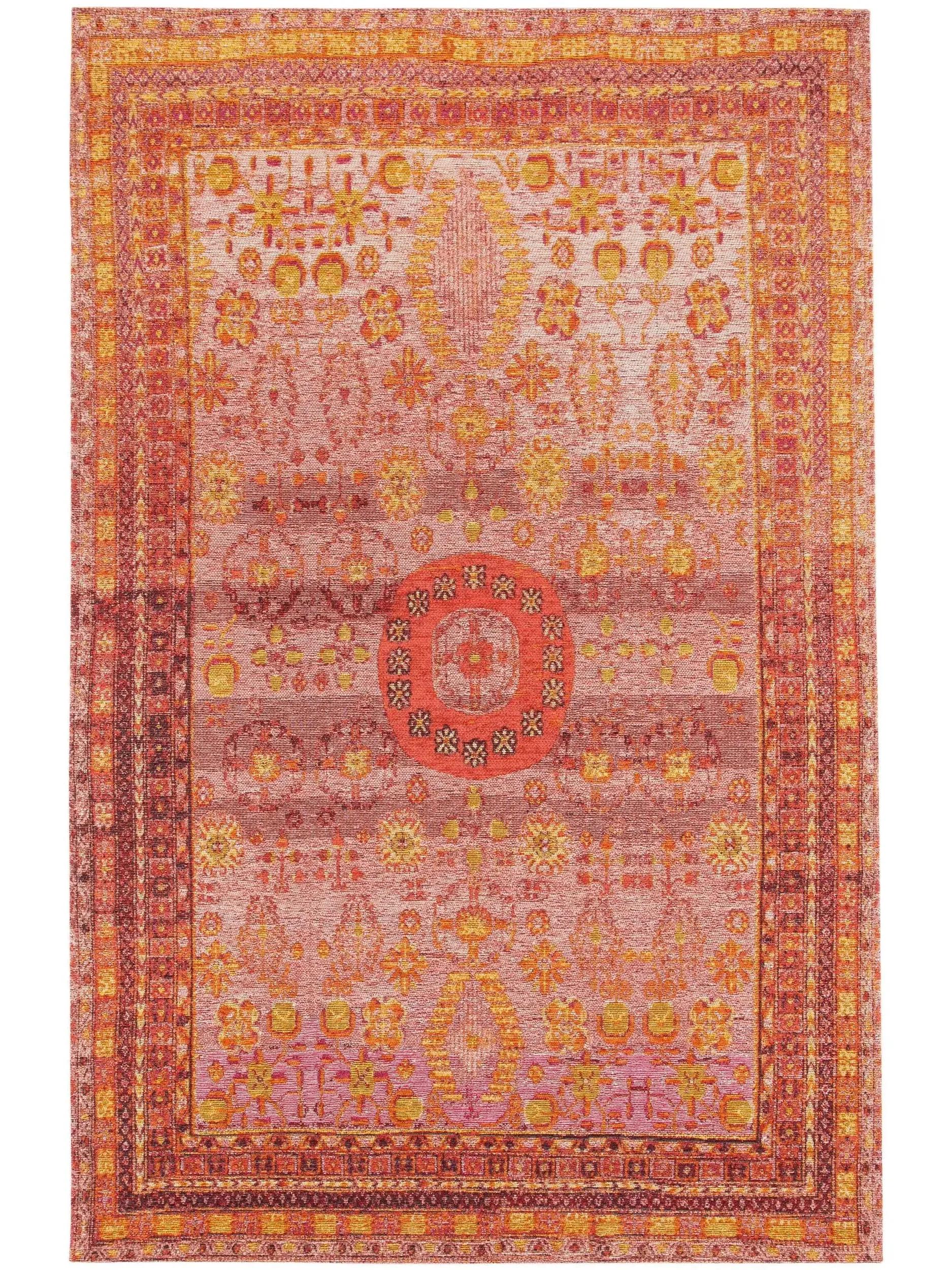 Flat Weave Rug Stay Red