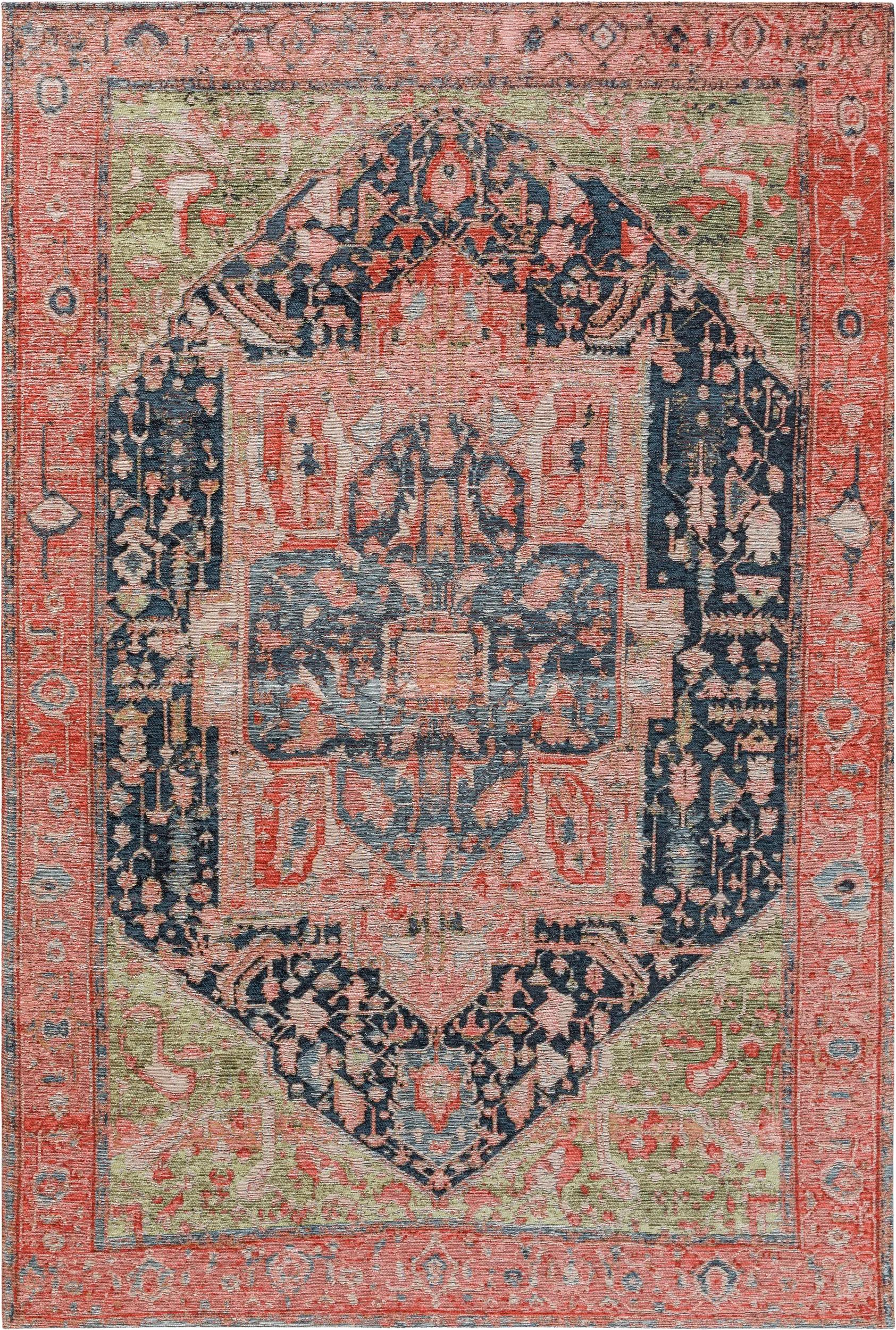 Flat Weave Rug Stay Pink