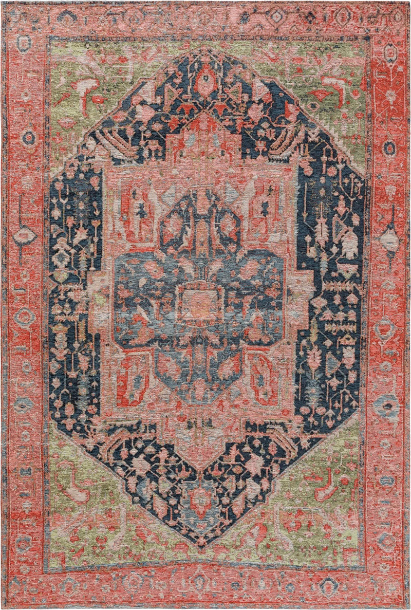 Flat Weave Rug Stay Pink