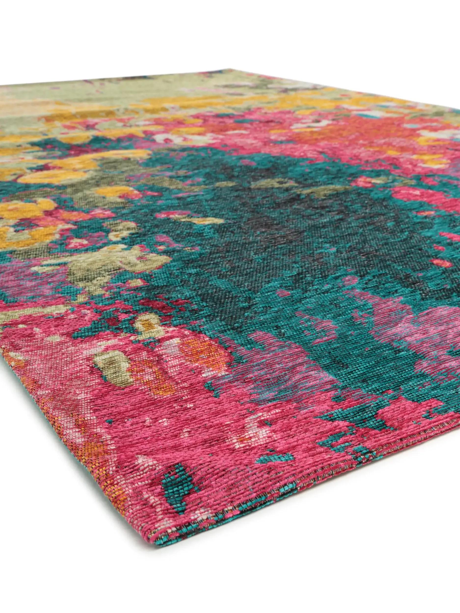 Flat Weave Rug Stay Multicolour