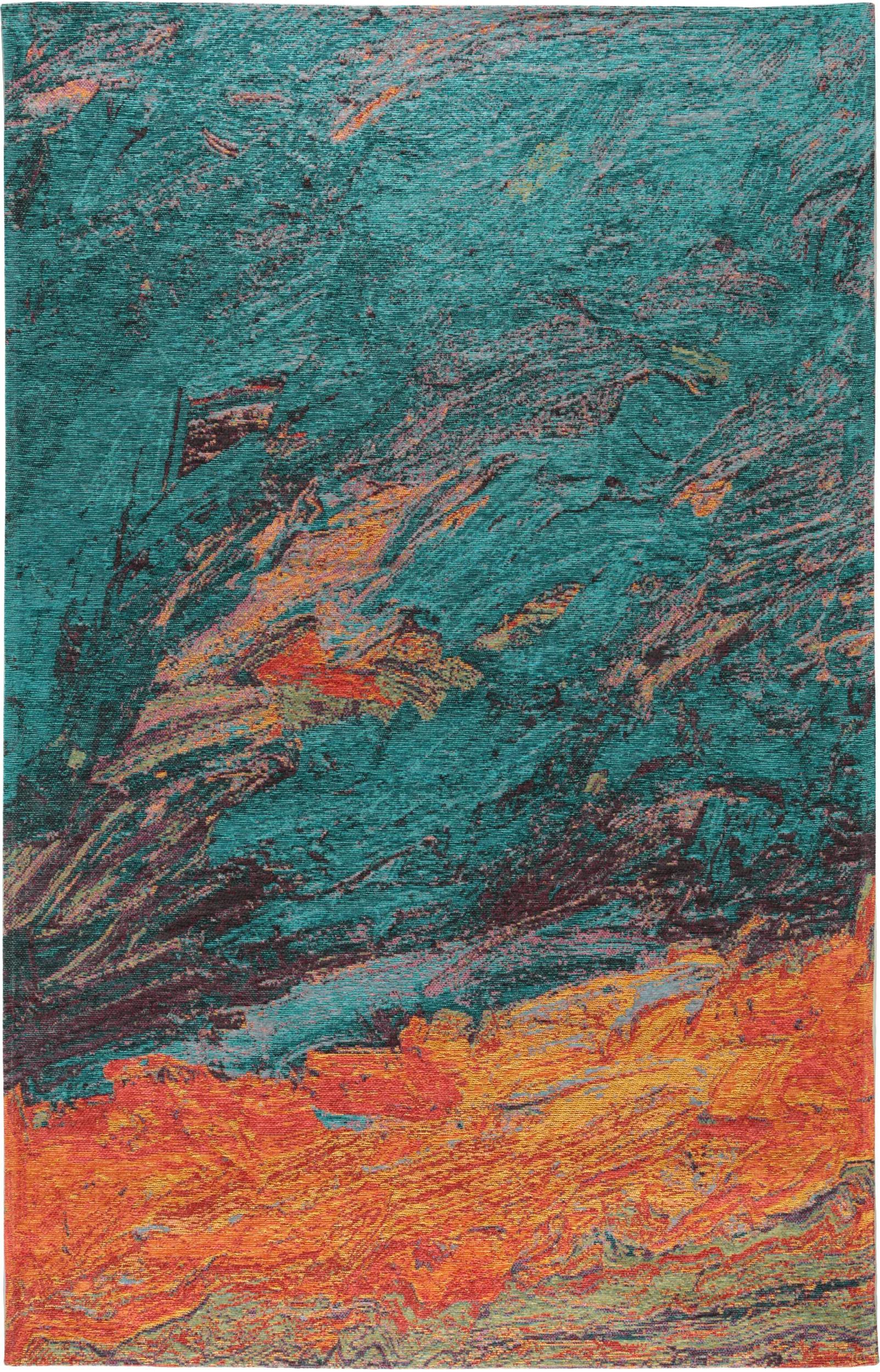 Flat Weave Rug Stay Turquoise