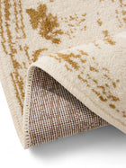 Tapis Suki Crème/Jaune