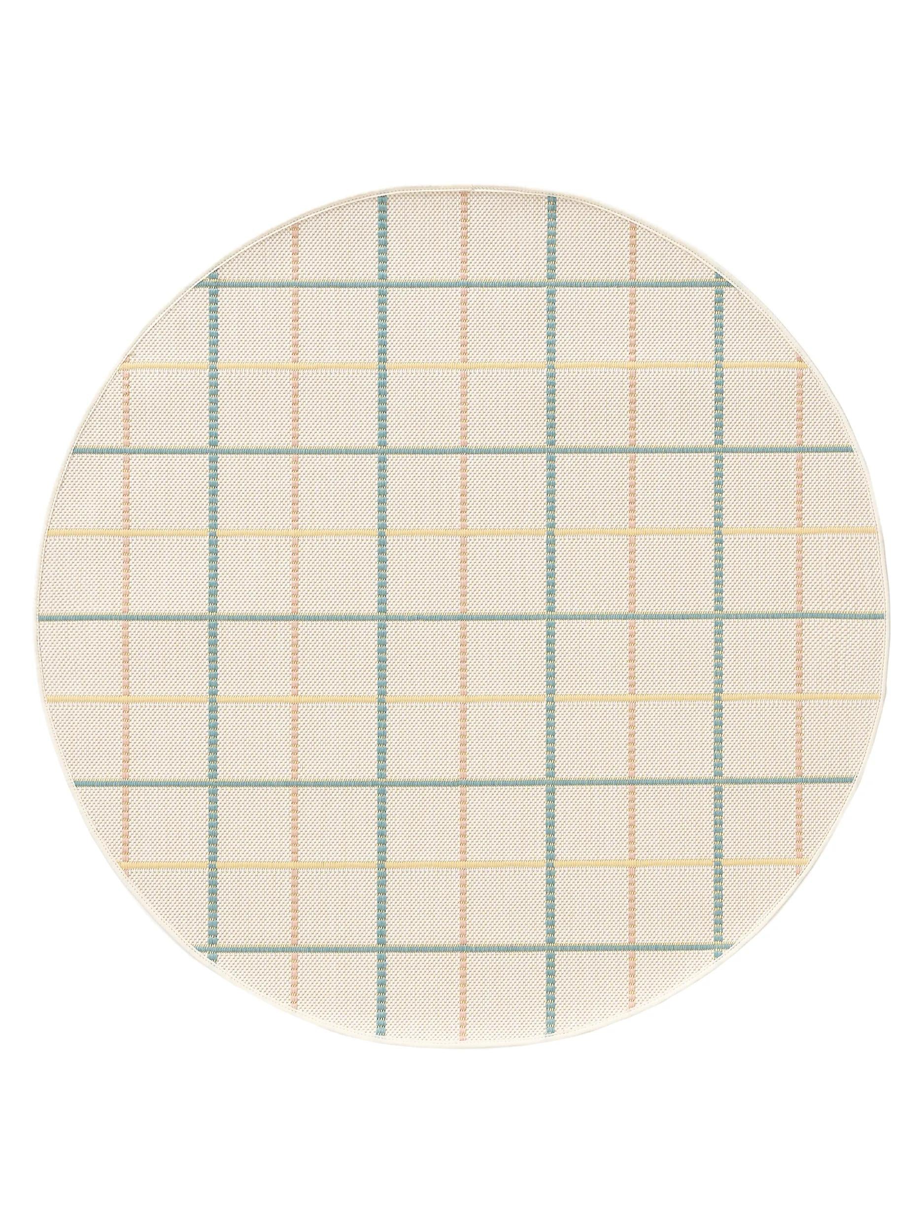 In- & Outdoor Round Rug Sunny Multicolour