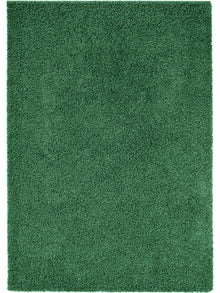 Shaggy rug Swirls Green