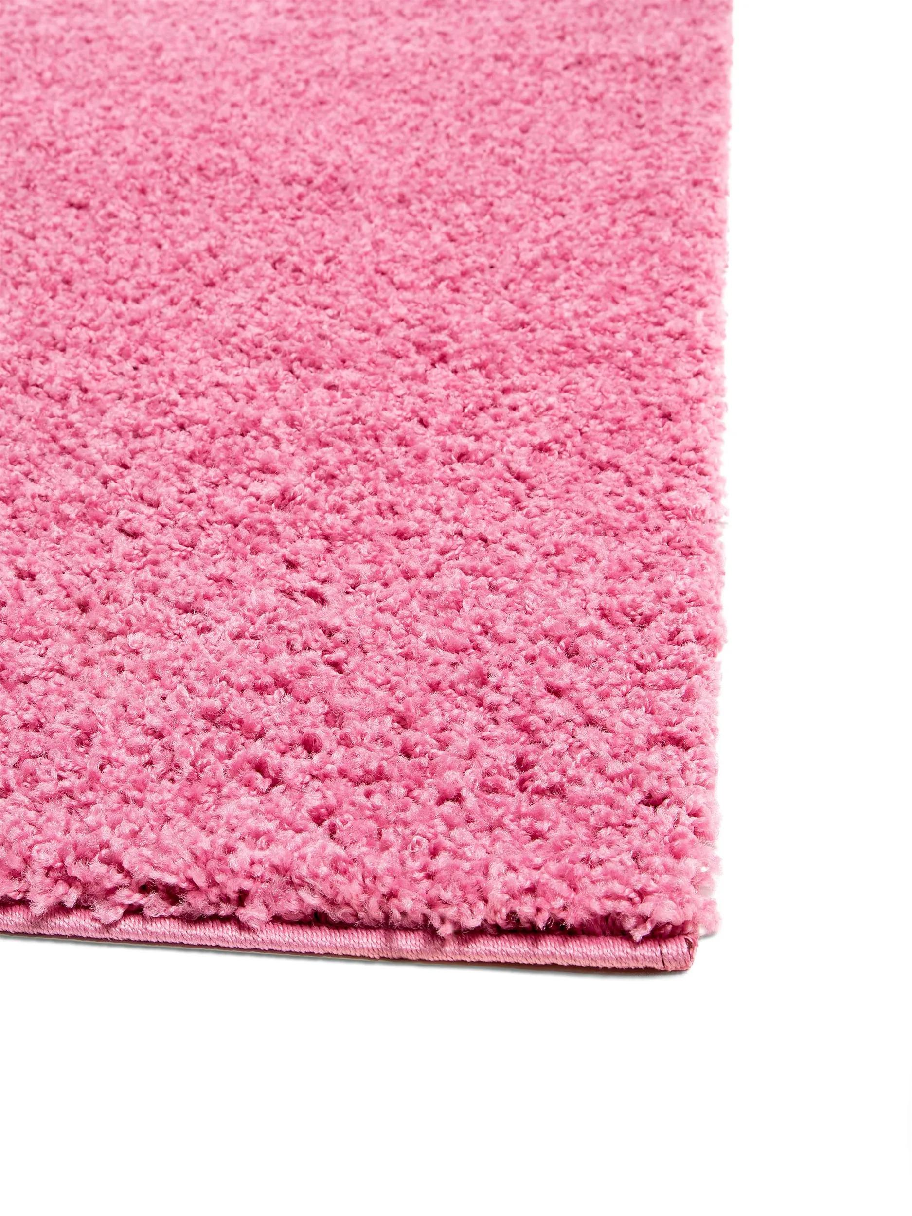 Shaggy rug Swirls Rose