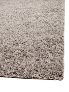 Shaggy rug Swirls Grey