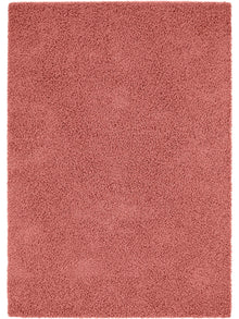 Shaggy rug Swirls Rose