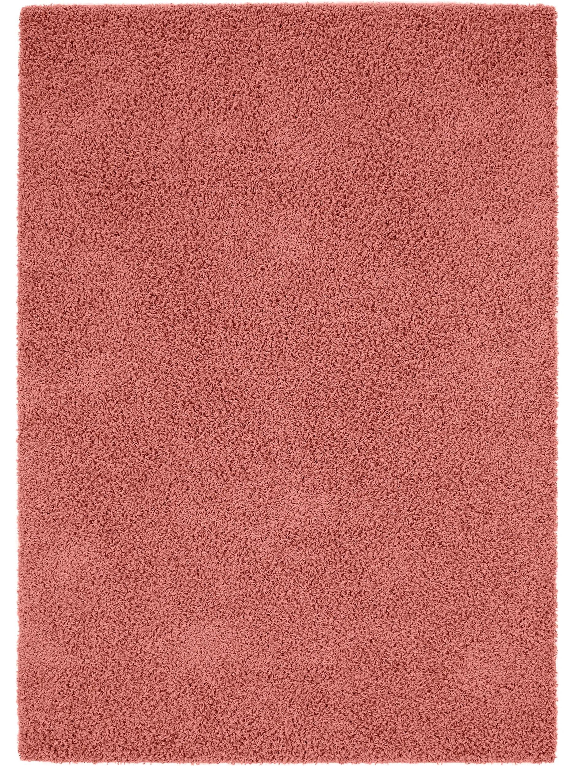 Shaggy rug Swirls Rose