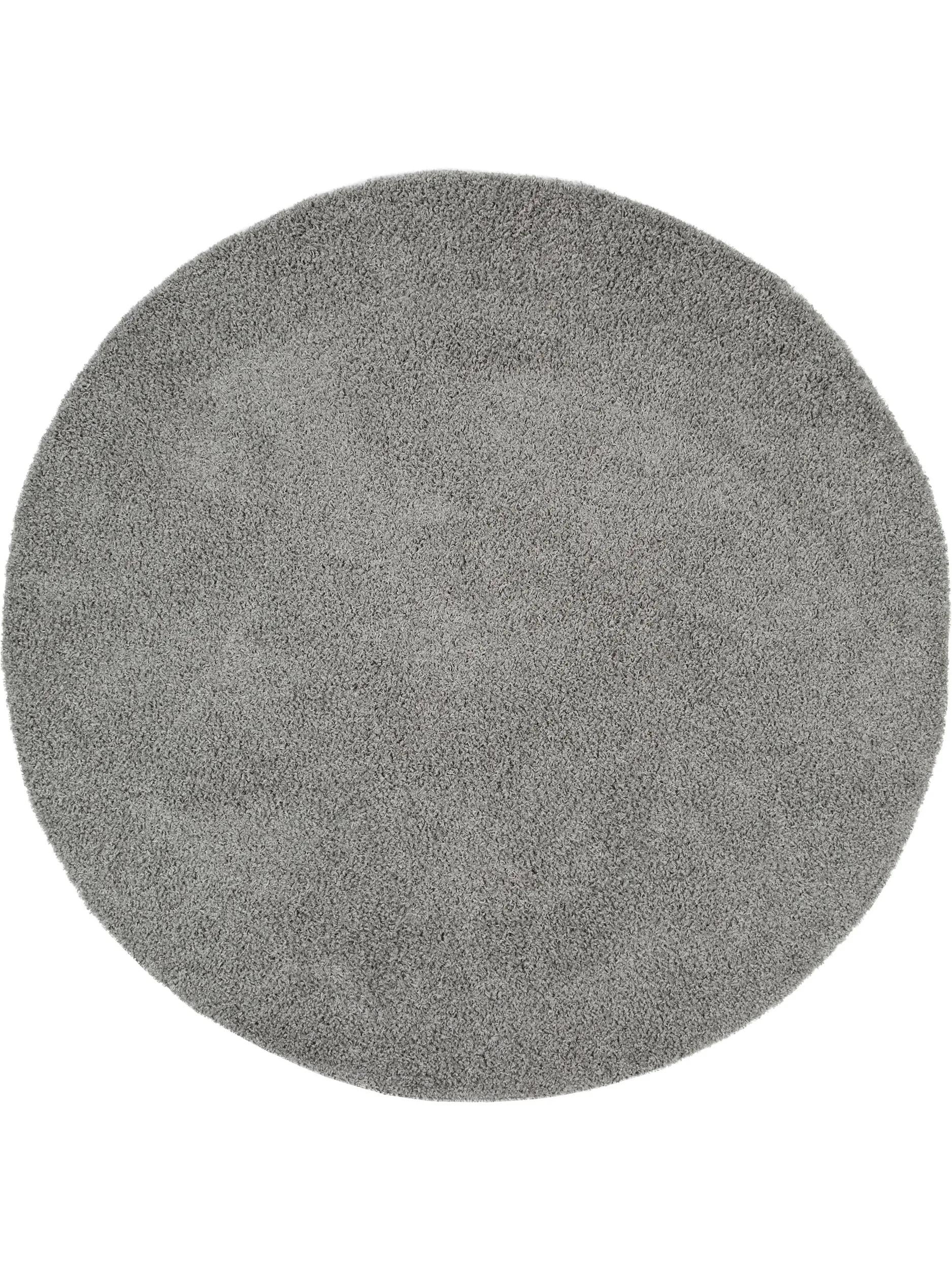 Shaggy rug Swirls Dark Grey