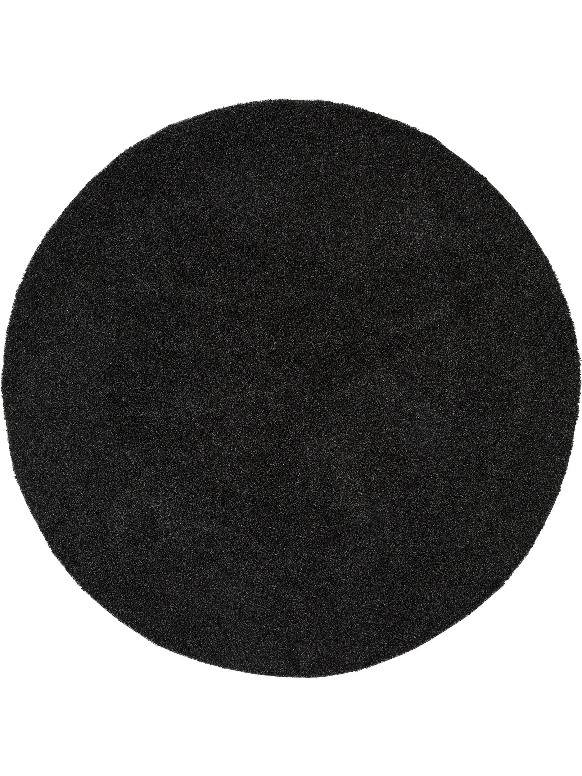 Shaggy rug Swirls Charcoal