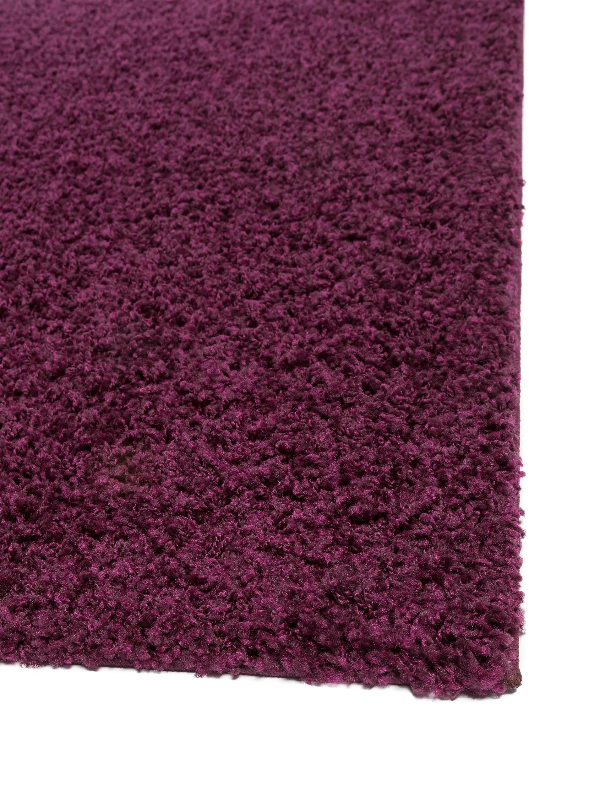 Shaggy rug Swirls Purple