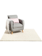 Shaggy rug Swirls Beige