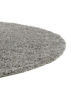 Shaggy rug Swirls Dark Grey