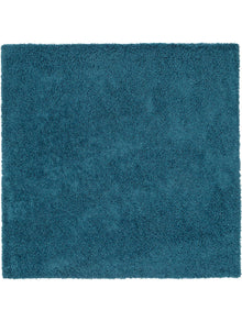 Shaggy rug Swirls Blue