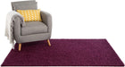 Shaggy rug Swirls Purple