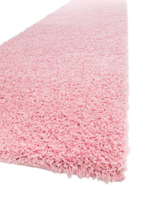 Shaggy rug Swirls Rose