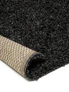 Shaggy rug Swirls Charcoal