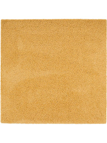 Shaggy rug Swirls Yellow