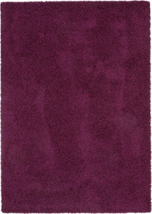 Shaggy rug Swirls Purple