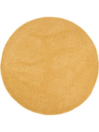 Shaggy rug Swirls Yellow