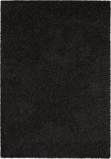 Shaggy rug Swirls Charcoal