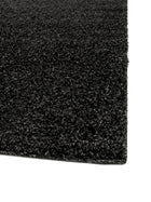 Shaggy rug Swirls Charcoal