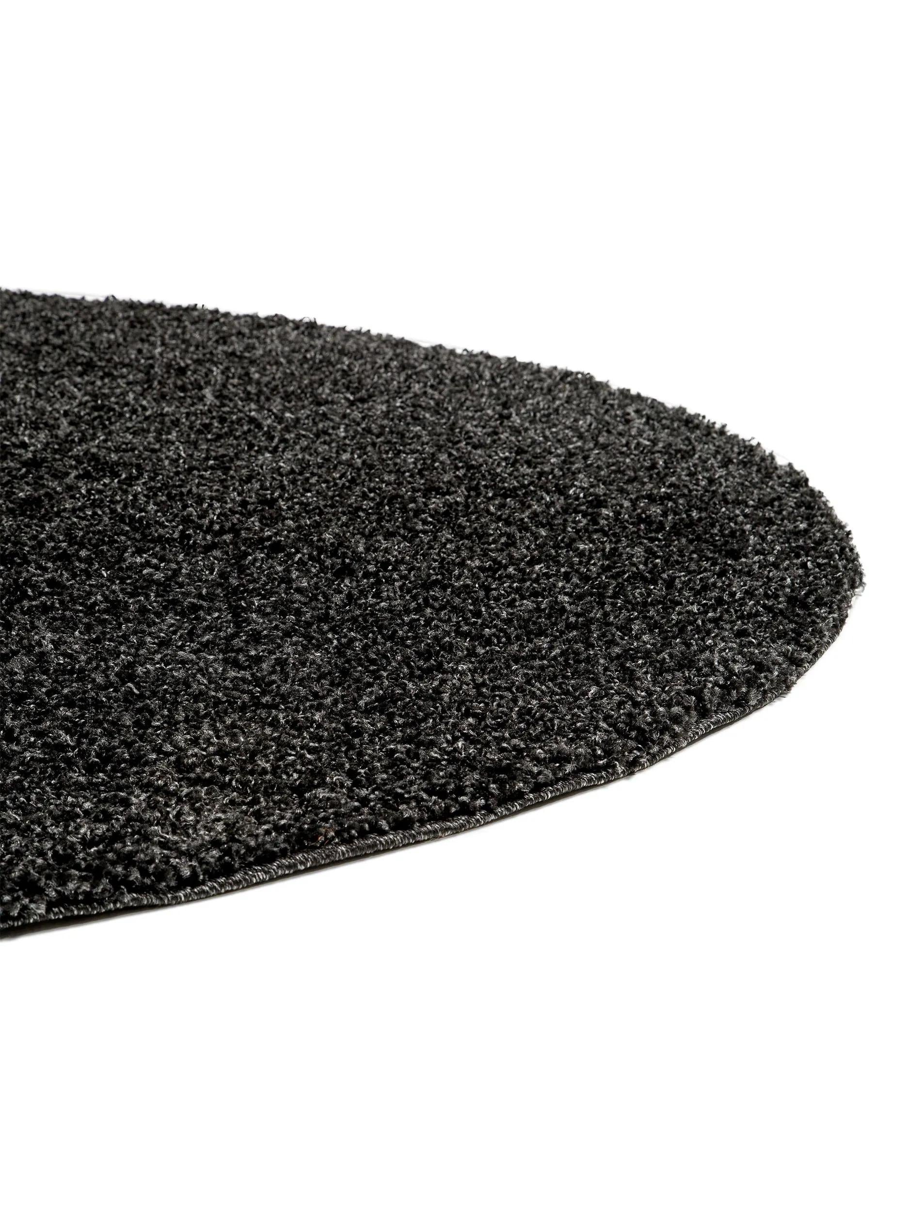 Shaggy rug Swirls Charcoal