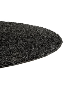 Shaggy rug Swirls Charcoal