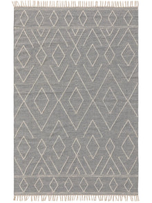 Cotton Rug Sydney Light Grey