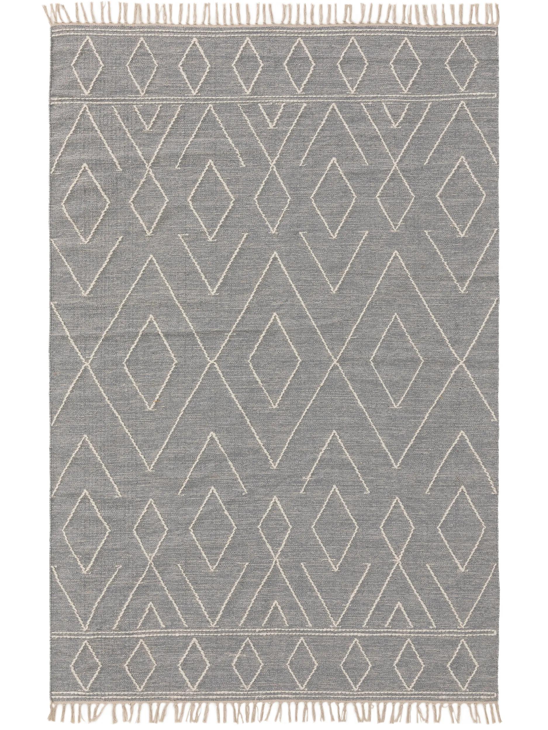 Cotton Rug Sydney Light Grey