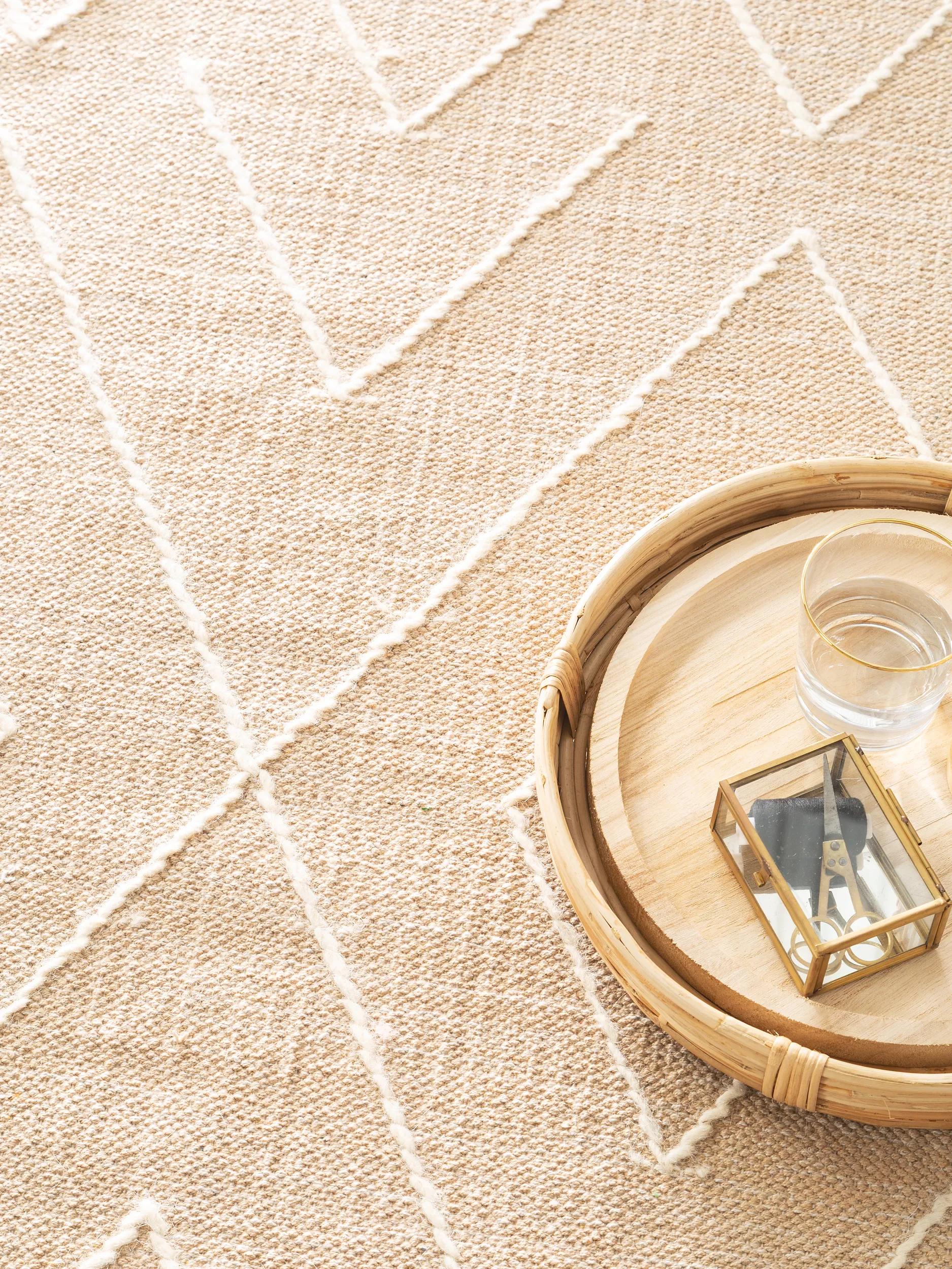 Cotton Rug Sydney Beige