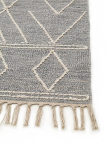 Cotton Rug Sydney Light Grey