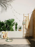 Corredor para interior y exterior Taissa crema/beige