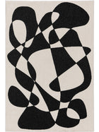 In- & Outdoor Rug Taro Black/White