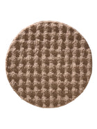 Waschbarer Teppich Ted Hellbraun