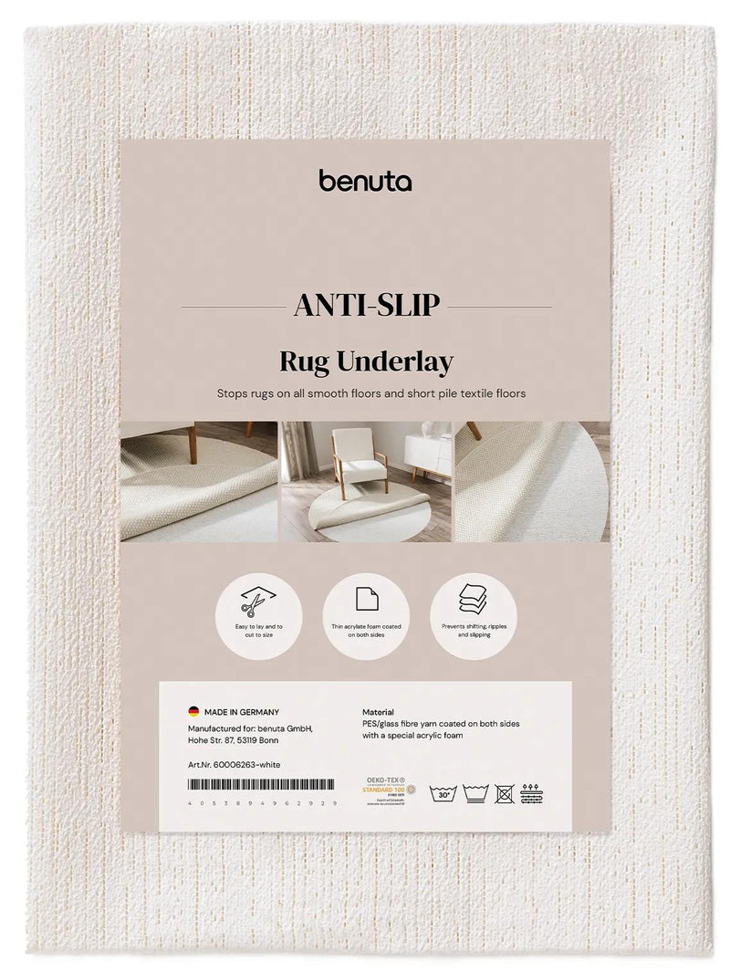 Carpet Underlay round Prima White
